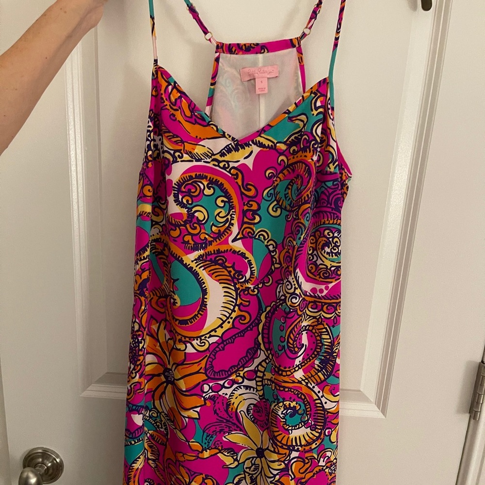 Lilly Pulitzer spaghetti strap mini dress